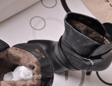 2014 winter women fashion brand designer boots with fur mid calf boots winter boots for women