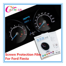 Rushed Center console GPS Wearable a touch Screen protective film case for Ford the new Fiesta