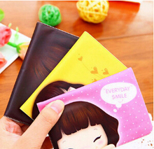 5277   free shipping   36pcs/lot   korean style cartoon ID card holders women card cases organizers packing 12 pieces card purse