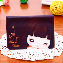 5277 free shipping 36pcs lot korean style cartoon ID card holders women card cases organizers packing