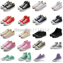 Free shipping 13 Color 26 style All Size 35 45 Low Style high Style Star Canvas