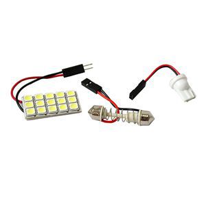 Купить T10 гирлянда 3 адаптеры 15 smd 5050 белый свет 12v Светодиодные ...