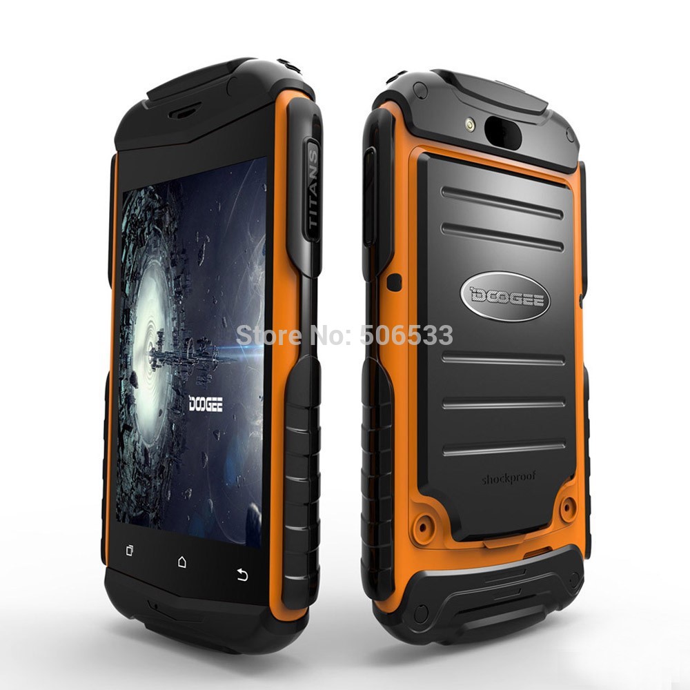 Original 3 5 inch DOOGEE TITANS DG150 Waterproof Smart Phone MTK6572 Dual Core 512MB RAM 4GB