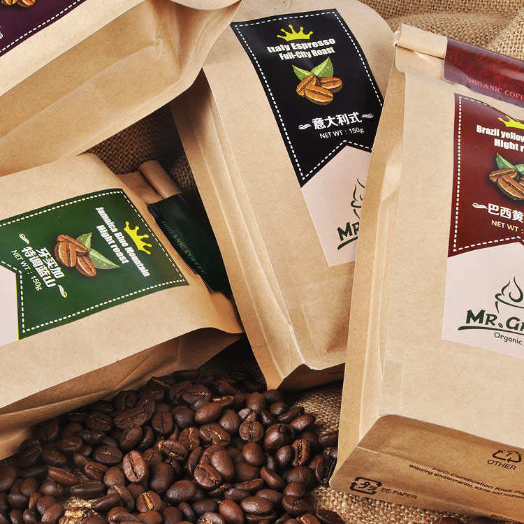 Imported special tone Jamaica Blue Mountain coffee beans fresh organic beans Manor 150g free shipping