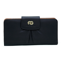 Anais Gvani Cadman Plaza Snap Closure Genuine Leather Wallet