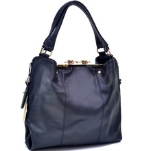 Jewel Fashion Snap Close Clutch Combo Tote Bag
