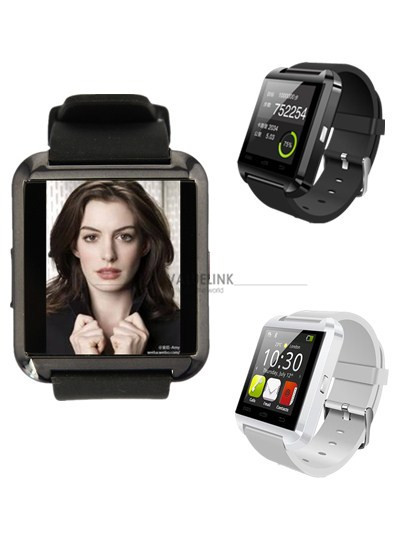 U8 Plus Smart Bluetooth WristWatch U Watch for iPhone 4 4S 5 5S for Samsung S4