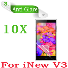 10X New Free shipping! Matte Anti Glare LCD Screen Protector iNew V3 S4 Guard Cover Film,high quality inew v3 Matte Screen Film