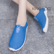 Special sales 2014 new breathable mesh shoes women shoes canvas shoes rain and quick means of