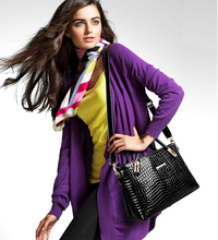 2014 for Crocodile women s genuine leather handbag first layer of cowhide elegant female bag fashion
