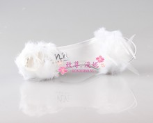 Free shipping 2015 new white Feathers sandals fashion two piece wedding shoes bridal shoes high heel