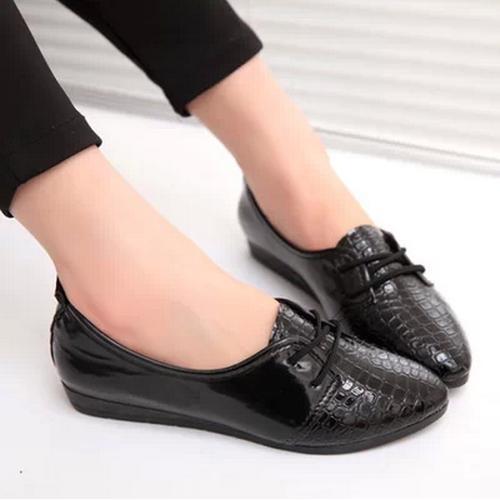 2014 New Special Offer Lace up Zapatos Mujer Sapatos Femininos Creepers Korean Shunv Xie for Ping