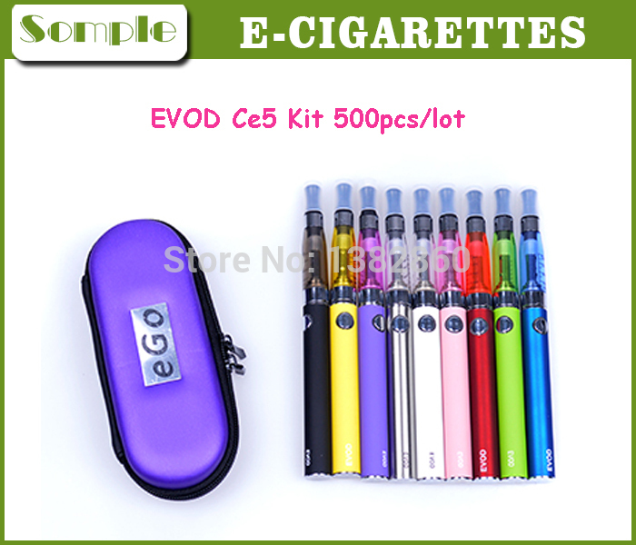 Electronic Cigarette Ego T Evod Battery 650 900 1100mAh CE4 Ce5 Atomizer For E Cigarette Kit