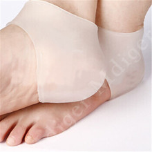 2015 Silicone heel protector sleeve unisex moisturizing whitening relieve heel pain crack crack toe sock sets