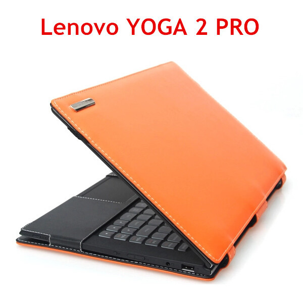 High quality Lenovo IdeaPad YOGA 2 PRO computer bag leather protective sleeve leather sleeve case stand