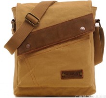 2014 Genuine new canvas bag men trend women diagonal travel bags fashion bag men free shipping
