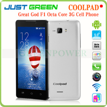 Original Coolpad Great God F1 8297w Octa Core Smartphone MTK6592 1.7GHz 5.0″HD IPS 2G RAM 8GB ROM Android 4.2 Dual SIM 3G WCDMA