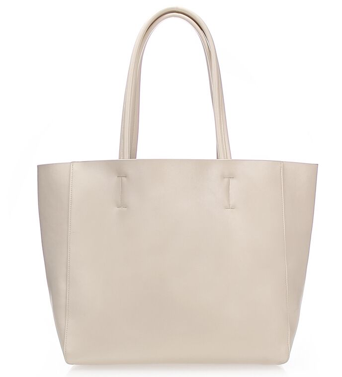 100 Natural Genuine leather Simple fashion shopping women bag Large leather shoulder bag Messenger Business female