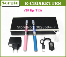 EGO CE5 Electronic Cigarette 650mah 900mah 1100mah eGo Double E cigarette kits in Gift Box Batteries