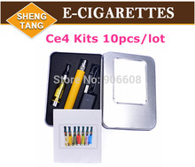 CE4 eGo Starter Kit E-Cig Electronic Cigarette Aluminium Case package Single Kit eGo t Battery 650mah 900mah 1100mah E-cigarette