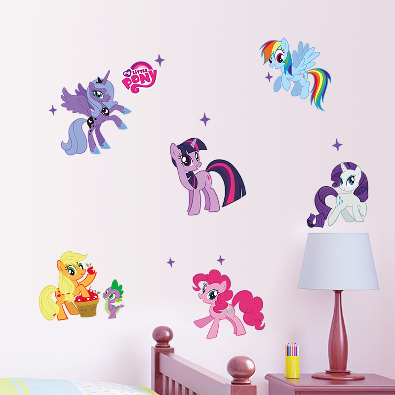 Wall Stickers for Kids Room My Little Pony stickers childrens room ...