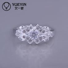 2014 Wholesale SALE925 Silver prata aneis flower new design for lady smart rings high quality
