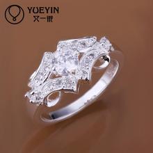 2014 Wholesale SALE 925 Silver prata aneis flower new design for lady smart rings high quality