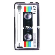 lenovo p780 cover case Newest New Fashioin Vintage Cassette Tape FE90 Style Hard Plastic Mobile Phone Case Cover For Lenovo P780