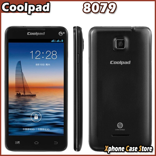 4 5 inch Original Coolpad 8079 Mobile Phone RAM 512MB ROM 4GB Android 4 0 SC8825