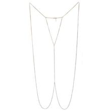 Hot Selling Sexy Belly Waist Body Chain Simple Bikini Beach Harness Slave Necklace Dance Party Jewelry