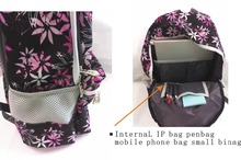 Campus Girl Women Cartoon Cat Ear Shoulder Bag Backpack Schoolbag Men Canvas Backpacks Travel Hiking Bags