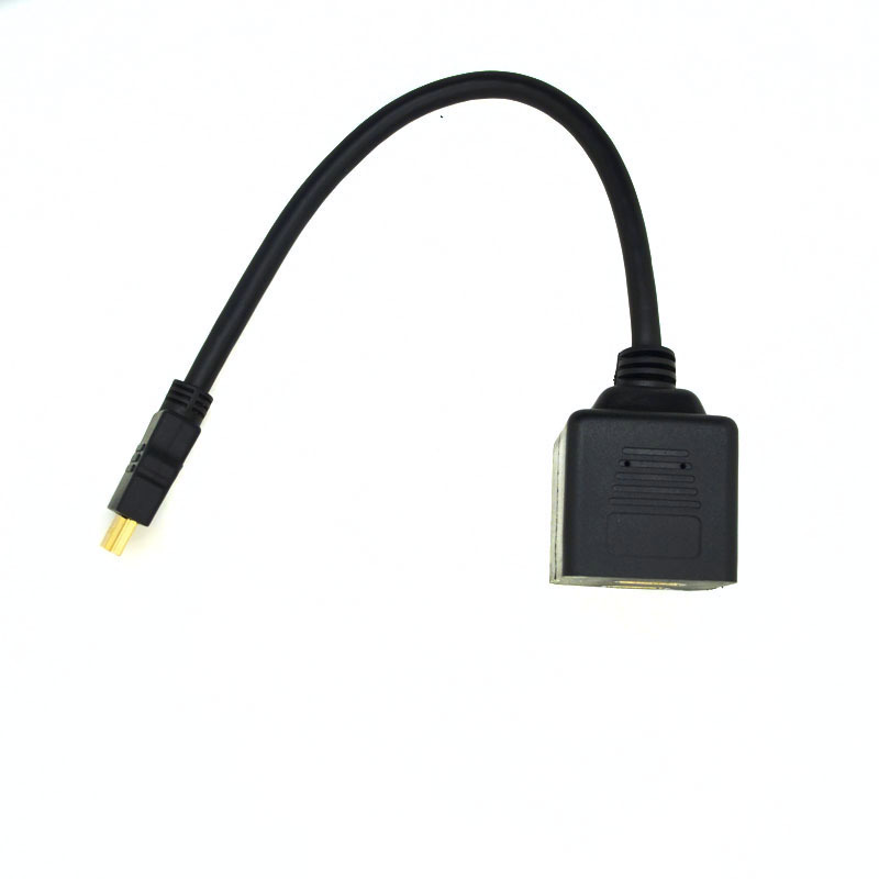 Купить HDMI сплиттер 1 мужчин и 2 женщин y hdmi 1 в 2, переключатель в ...