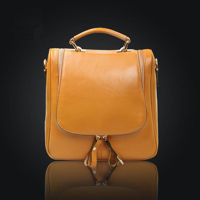 2015 Trendy Women Handbag Fashion Women Leather Handbag New Genuine Leather Tote Hot Shoulder Bags Joker