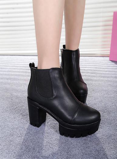 Waterproof leather shoes of new fund of 2014 autumn winters is thick with Taiwan thick soles