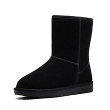 Wholesale 5825 Australia classic tall waterproof cowhide genuine leather snow boots warm shoes for women