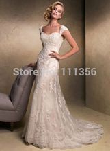 New Lace white ivory Sweetheart Neckline wedding dress custom size 2-4-6-8-10-12-14-16
