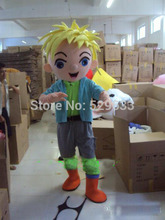 Wholesale Hadsome Boy Mascot Costume Fancy Party Dress Carnival Outfit Free Shipping