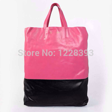 Free Shipping 2014 new Fashion Women s Genuine Leather Handbag Caline shoulder bags leather shopping bag