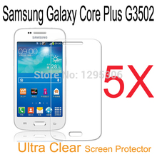 5x Cell Phone Samsung Galaxy Core Plus G3502 Screen Protector Ultra Clear LCD Screen Film For