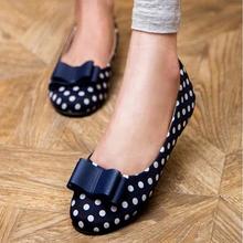 The new 2014 Miss shallow mouth flat shoes leather casual shoes tendon at the end