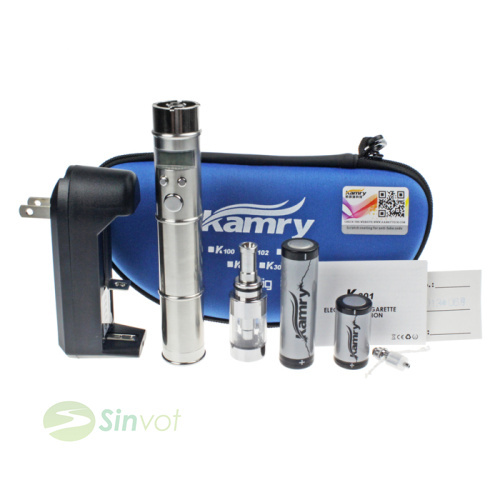 Genuine kamry k201 E cigarettes kit Telescopic Mech Mod X6 V2 Atomizer Tank Vapor k201 Battery