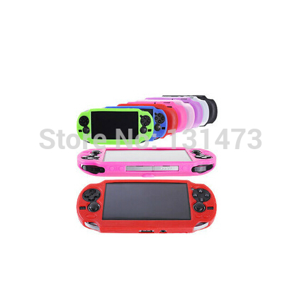Free Shipping 5pcs lot Soft Silicone Protective Sleeve Shell Case Cover For PS Vita 1000 PSV