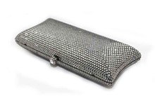 New Both Side Full Diamond Crystal Evening Bag Clutch Bags Upscale Styling Day Clutches Lady Wedding