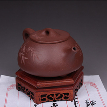 Jingzhou Shipiao Teapot Yixing Purple Clay Purple Sand Teapot Handmade Crafts Ceramic Drinkware 300ml Kungfu tea