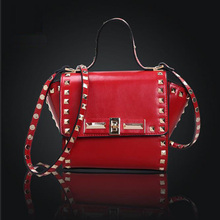 2015 Fashion Cowhide Women Handbag Genuine Leather Bag Bolsas New Shoulder Bag Hot Sale Crossbody Bag