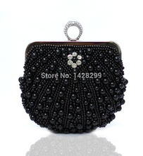 HYSON SHOP Luxury Beading Evening Bag Clutch Purses Women Fashion Soft Case Party Handbags Evening Bag