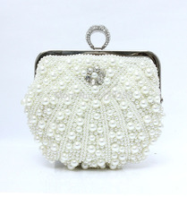 HYSON SHOP Luxury Beading Evening Bag Clutch Purses Women Fashion Soft Case Party Handbags Evening Bag
