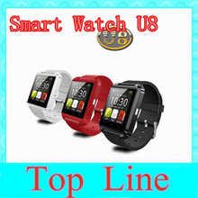 Bluetooth Smart Watch WristWatch U8 U Watch For iPhone 4/4S/5/5S Samsung S4/Note 2/Note 3 HTC Android Phone Smartphones