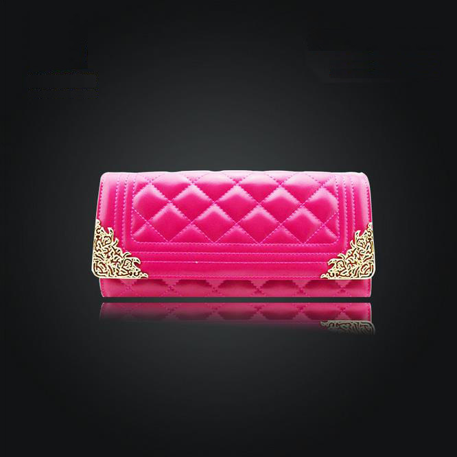 Hot Sale Women Clutch 2015 New Cowhide Evening Bags Plaid Pattern Women Messwnger Bags Trendy Crossbody