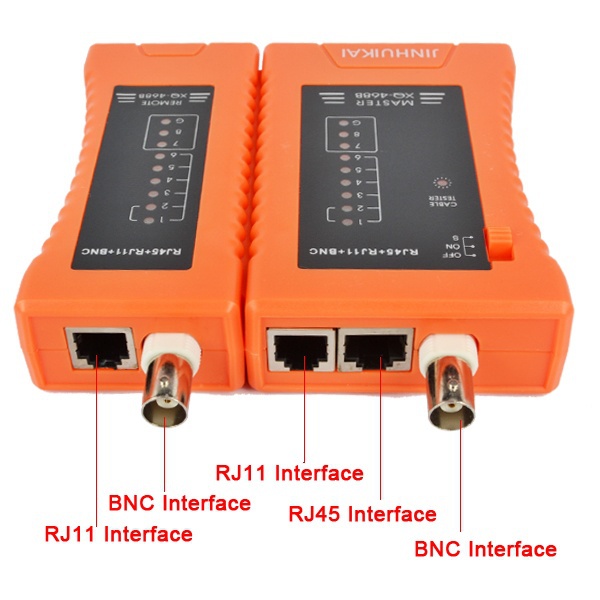 Купить Портативный lan сетевой кабель тестер rj45 rj11 bng cat5 pc сети ...